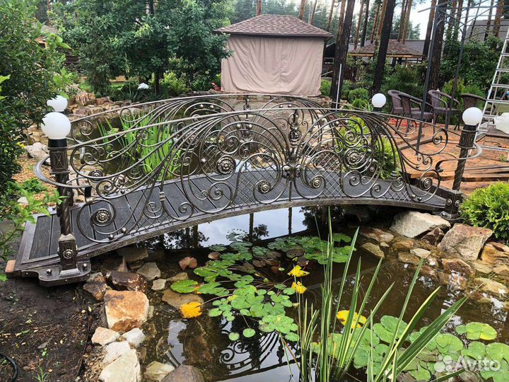 Мостик кованый