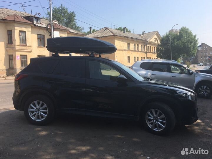 Автомобильный бокс Koffer A440 (черный матовый)