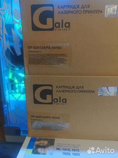 Картриджи лазерных для принтеров HP и Canon