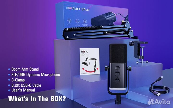 Микрофон Fifine AM8T