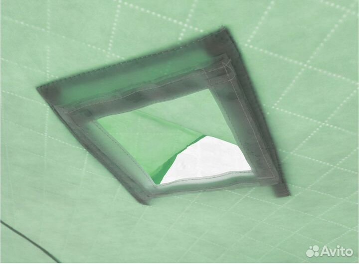 Палатка зимняя утеплённая куб