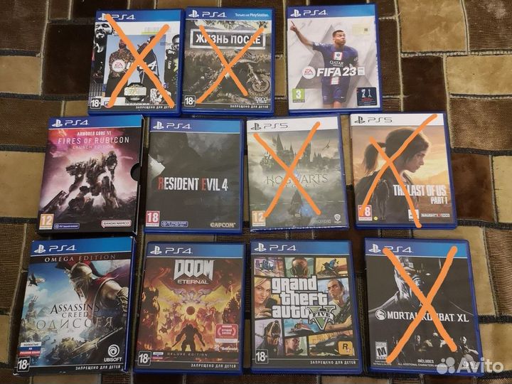 Игры для приставки пс4 пс5 PS5 PS4 Рус. Яз