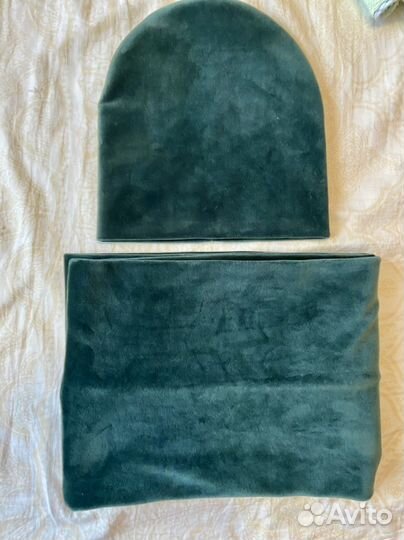 Шапка и снуд женский