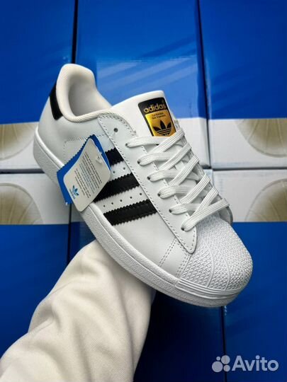 Кроссовки Adidas Super Star белые