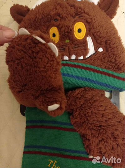 Комплект шапка шарф и варежки