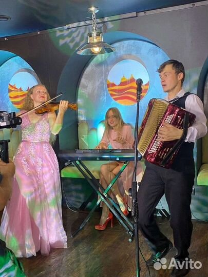 Кавер-группа Краснодар баян, скрипка, клавиши