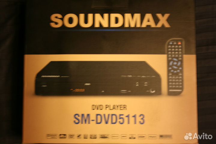 Dvd плеер soundmax SM-DVD5113