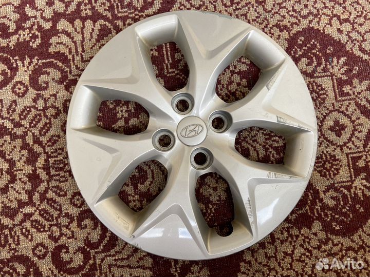 Колпаки на Hyundai Solaris r15, комплект, оригинал