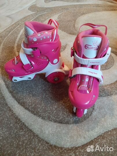 Детские ролики и защита