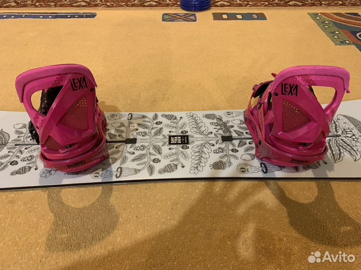 Женские крепления для сноуборда burton lexa m