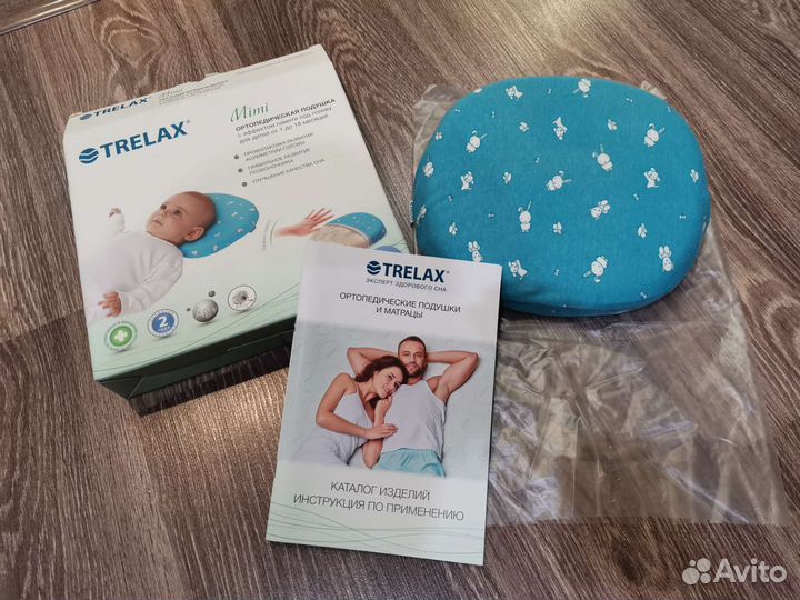 Детская ортопедическая подушка trelax mini