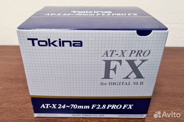 Tokina AT-X 24-70 F2.8 PRO FX для Nikon F