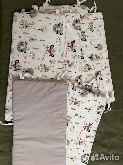 Бортики в кроватку бу