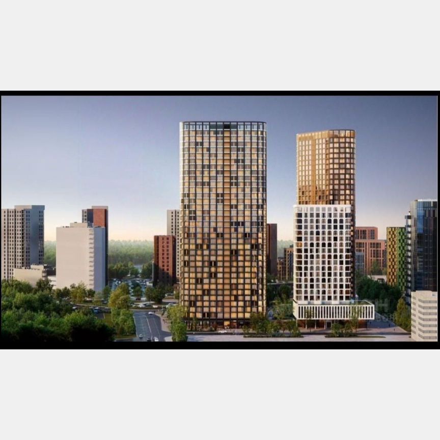 Своб. планировка, 39 м², 10/35 эт.