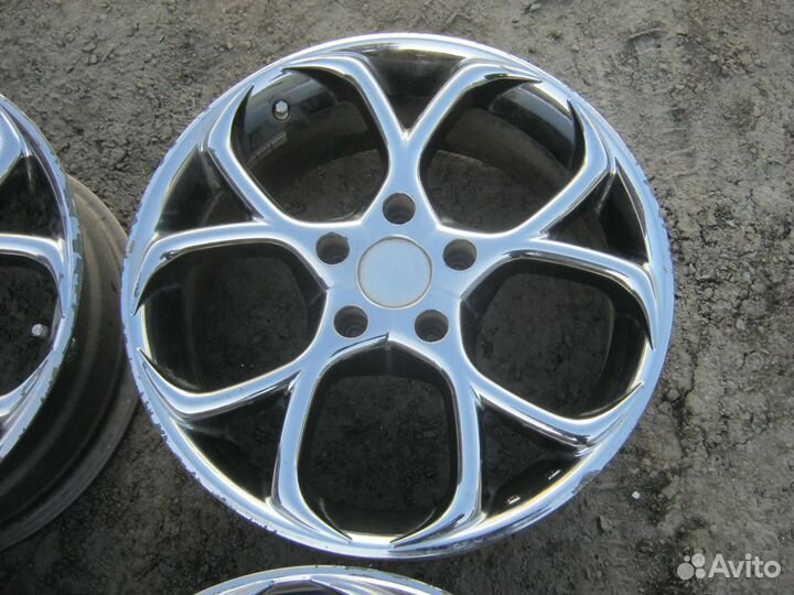 Оригинальные японские диски хром Kosei Japan R17