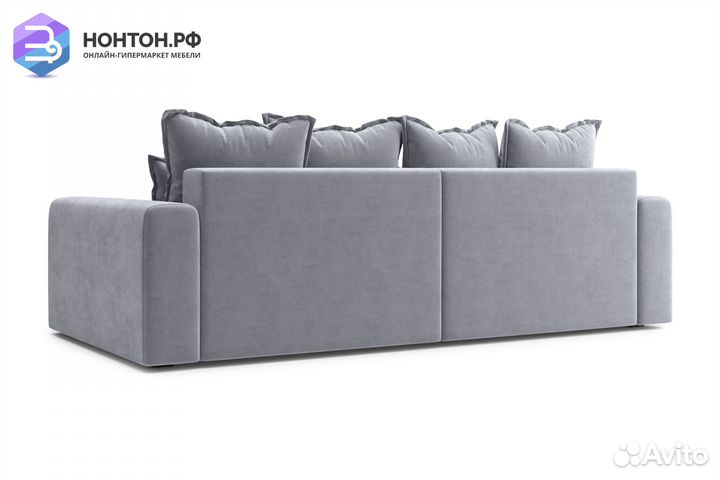 Диван тик-так Омега серый