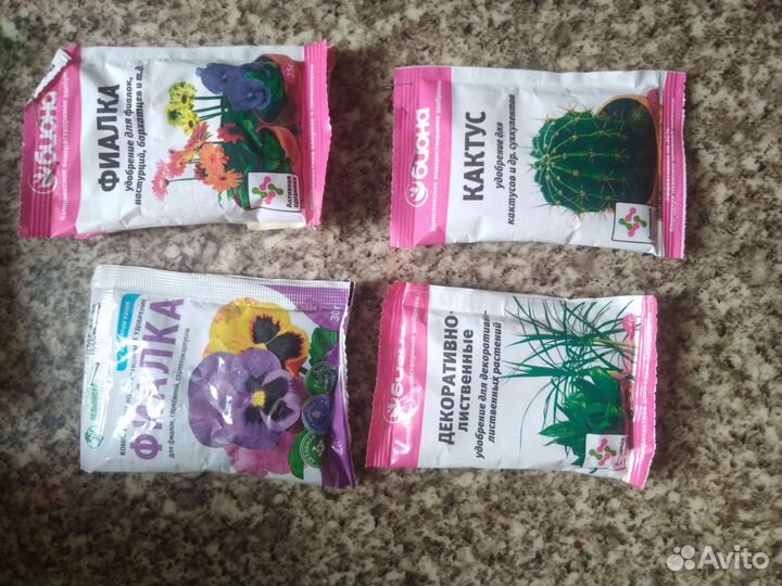 Удобрение для цветов и растений, расады