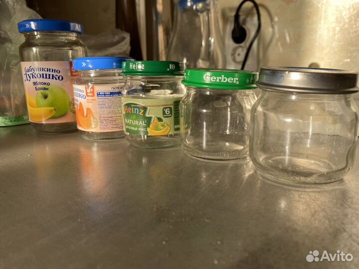 Баночки из под детского питания