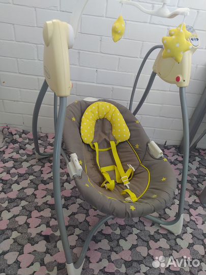 Детские электрокачели