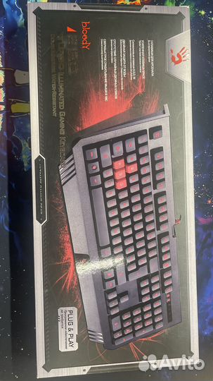 Игровая клавиатура A4Tech B120N Black