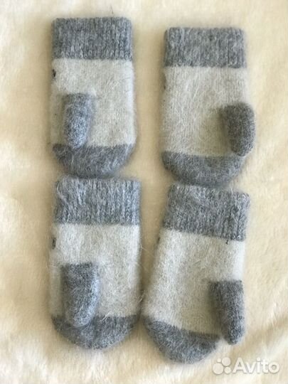 Варежки детские 2 -3 года