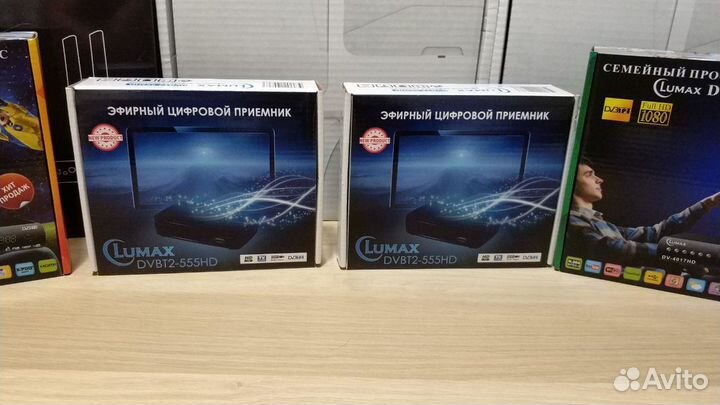 Эфирный тв приемник DVB T2 Lumax 555