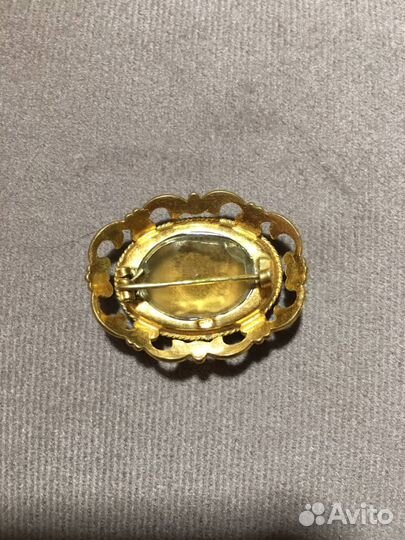 Брошь СССР леденец