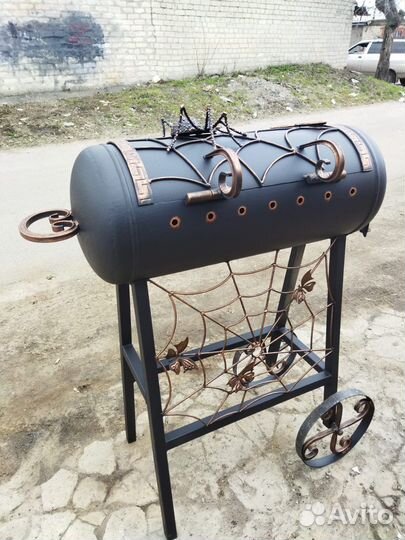 Мангал из газового баллона