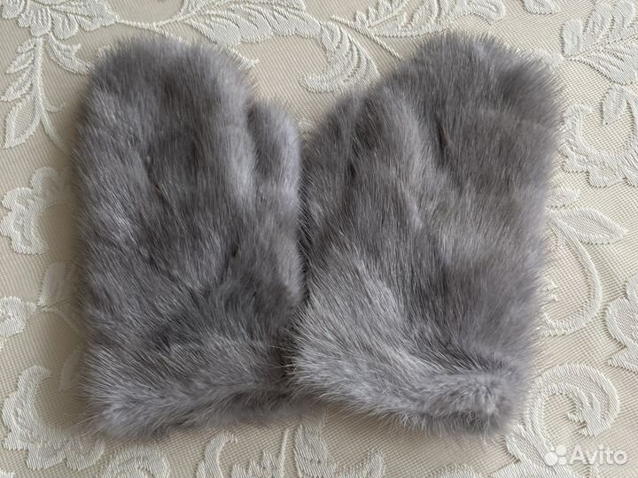 Норковые варежки