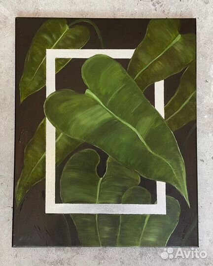 Интерьерная картина маслом