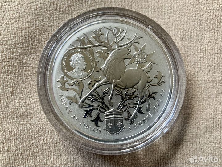 Герб Австралии 2023 Серебряная монета