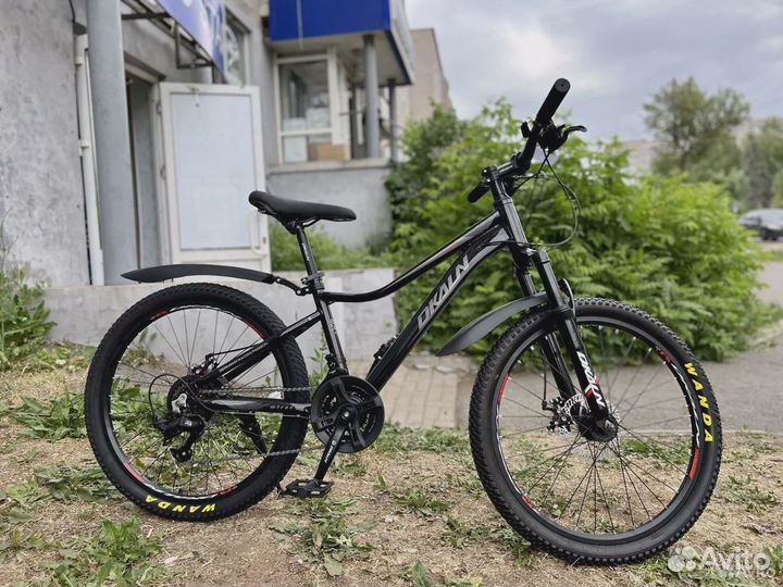 Велосипед горный новый, колеса 24