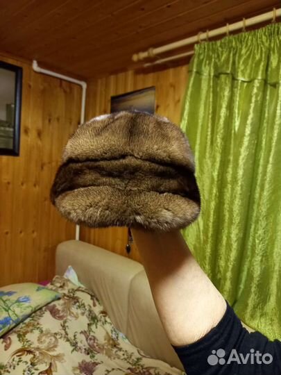 Кепка норковая женская