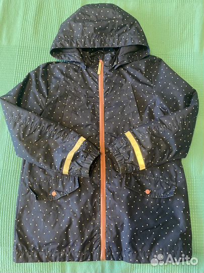 Куртка ветровка на флисе hm 140