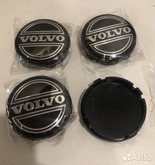 Колпачки на литые диски Volvo