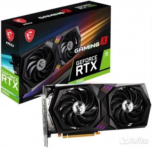 MSI nvidia GeForce RTX 3060 Ti Gaming X (LHR)