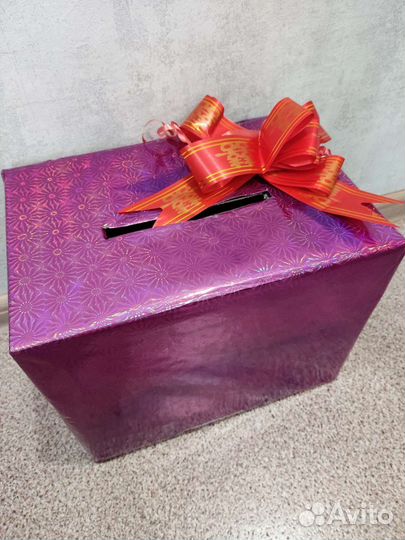 Коробка для денег на свадьбу