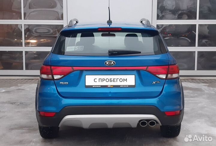 Kia Rio X-Line 1.4 AT, 2018, 98 480 км