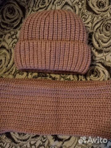 Комплект шапка и снуд