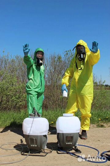 Уничтожение насекомых и озонирование помещений