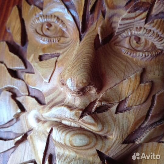 Панно из дерева (Апокалипсис)