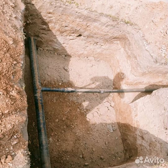 Копка траншей в ручную