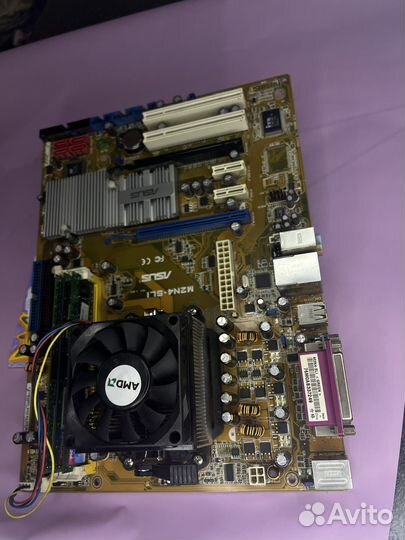 Комплект мать проц память