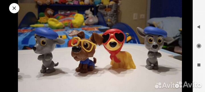 Фигурки котики, собачки, сказочный патруль