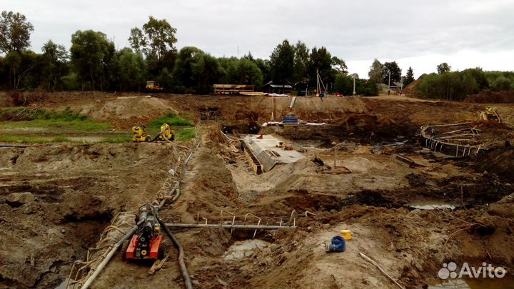 Водопонижение, откачка, аренда мотопомп Зеленоград