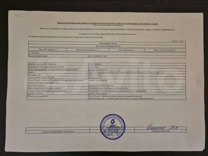 Участок 25 сот. (ИЖС)