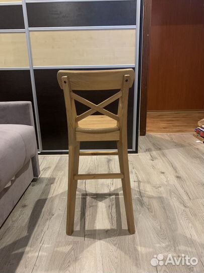 Детский деревянный стул IKEA Ингольф
