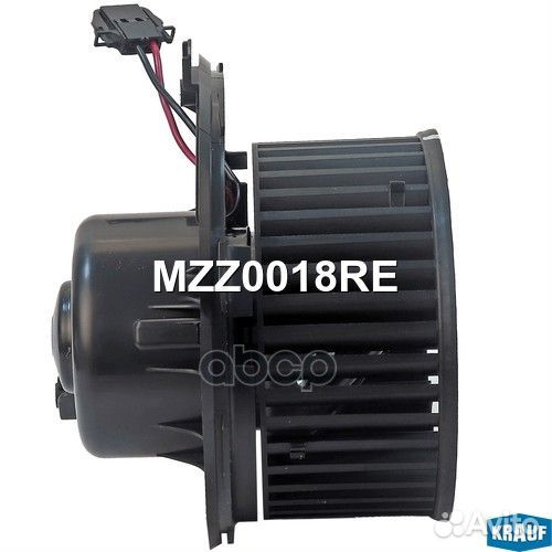 Мотор печки c крыльчаткой без резистора MZZ0018RE