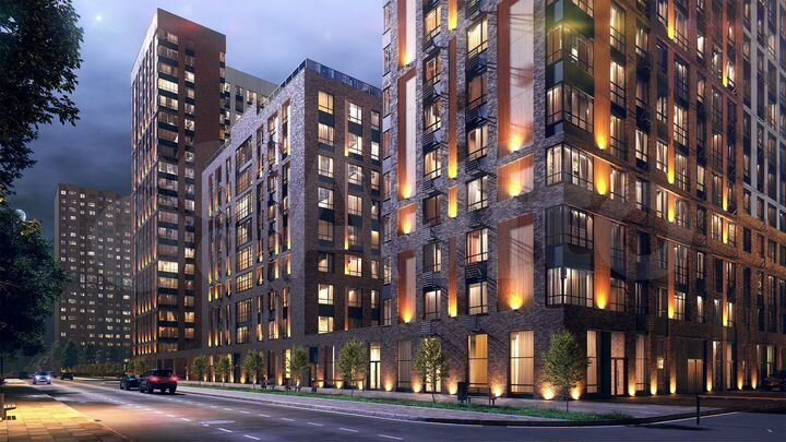 1-к. квартира, 49,9 м², 17/21 эт.