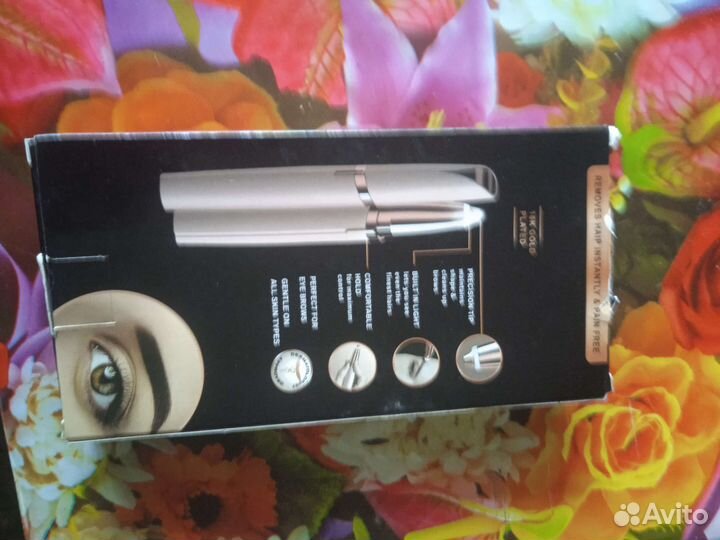 Триммер для бровей на батарейках